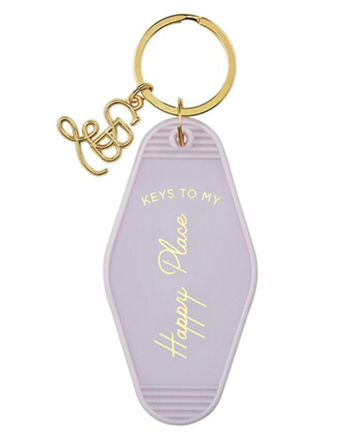 Purple Motel Keychain